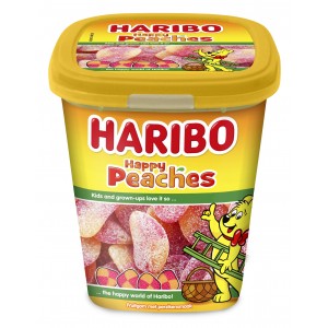 Candy Cups Happy Peaches (Perziken) 12 x 190g Haribo