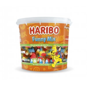 Funny Mix 650g Mini tubo Haribo Veggie