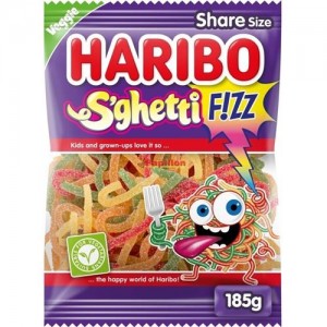 Haribo S’ghetti F!ZZ 185 g - Uitverkoop
