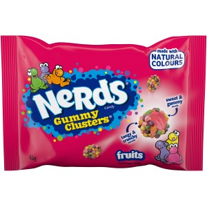 NERDS CLUSTER FRUITS 20 stks